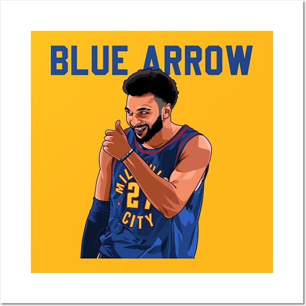 Jamal Murray Wall Art by origin illustrations